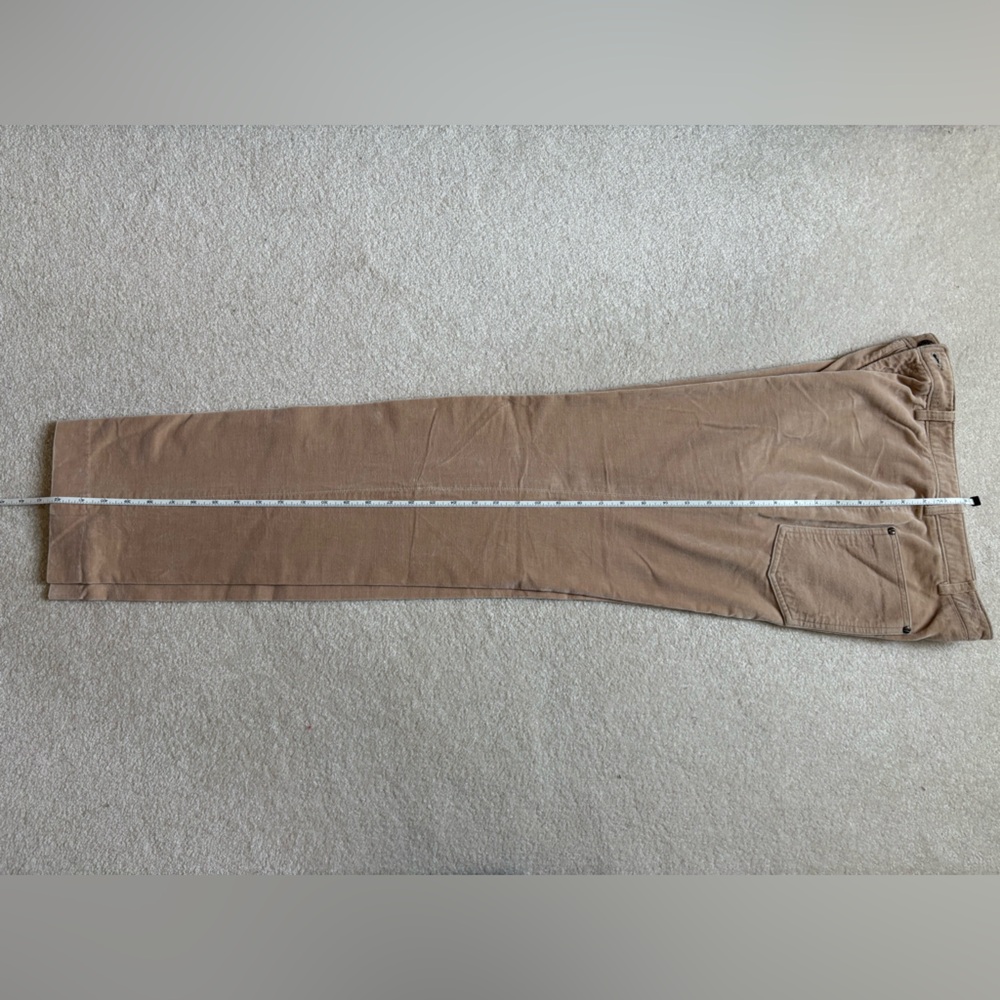 Anne Klein Faux Suede Women's Pants Velvet Pants No Size Velour Dress Pants - Picture 4 of 9